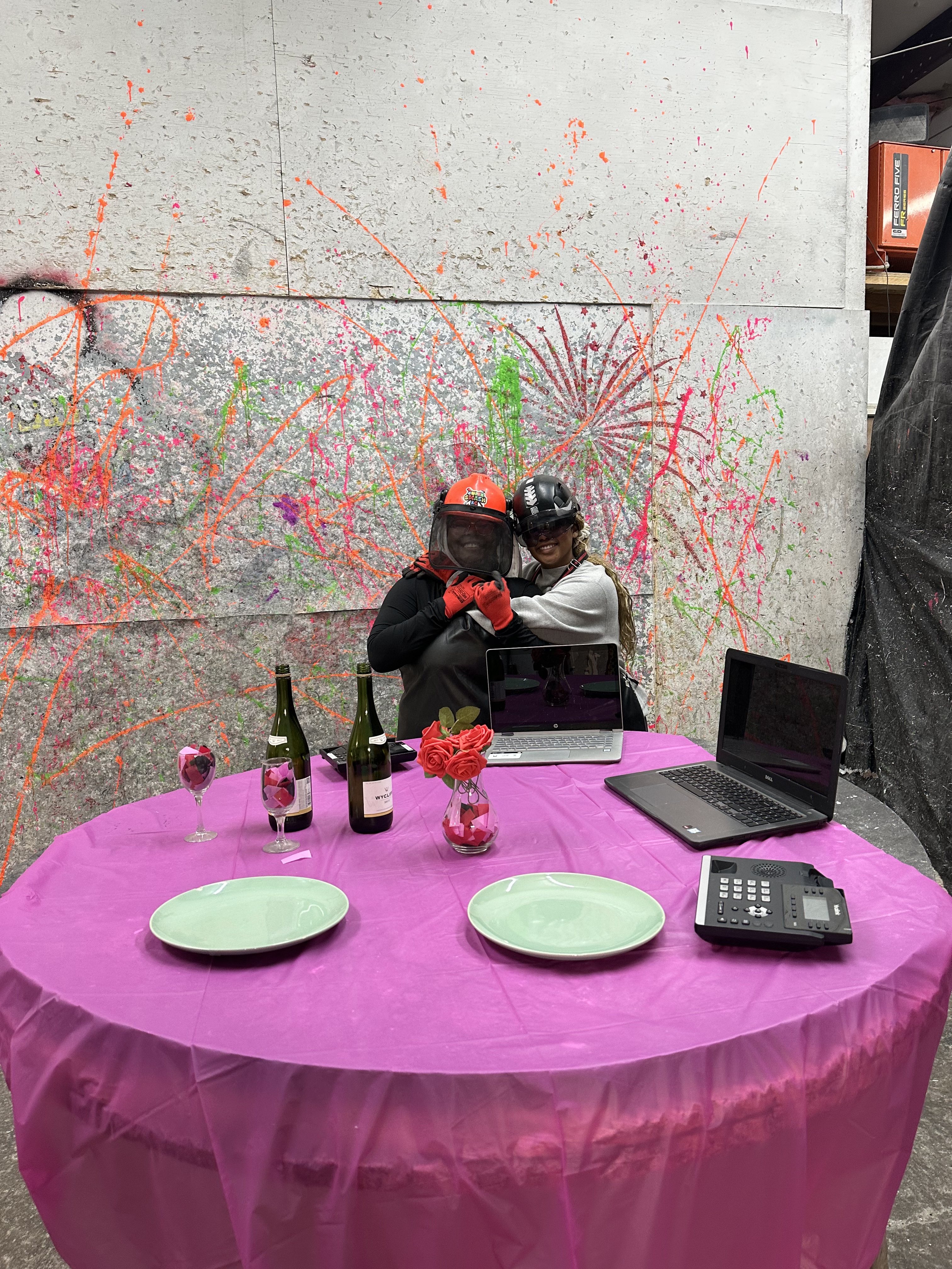 Party Setup at Super Smash KC